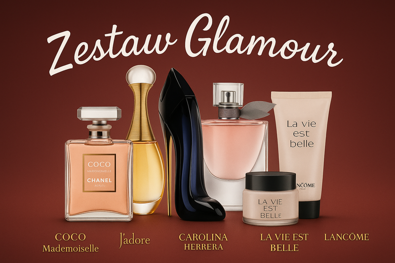 Kup 1, Odbierz 6 – Zestaw Glamour Perfum Importowanych + Ekskluzywny Prezent